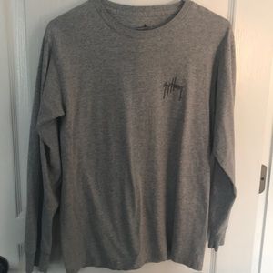 Never worn Guy Harvey long sleeve tee